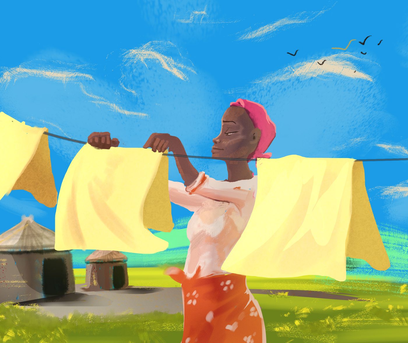 Preparation scene illustration